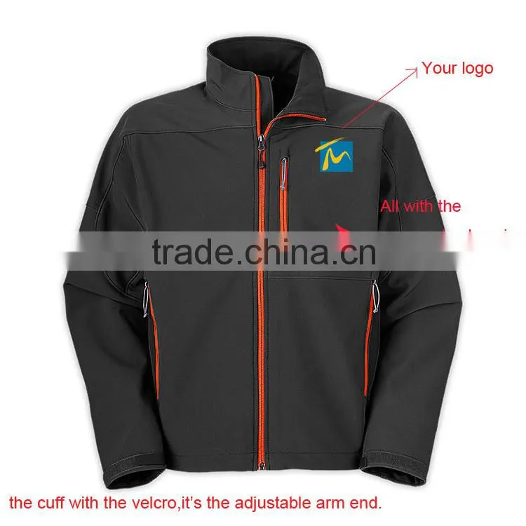 men waterproof softshell jacket