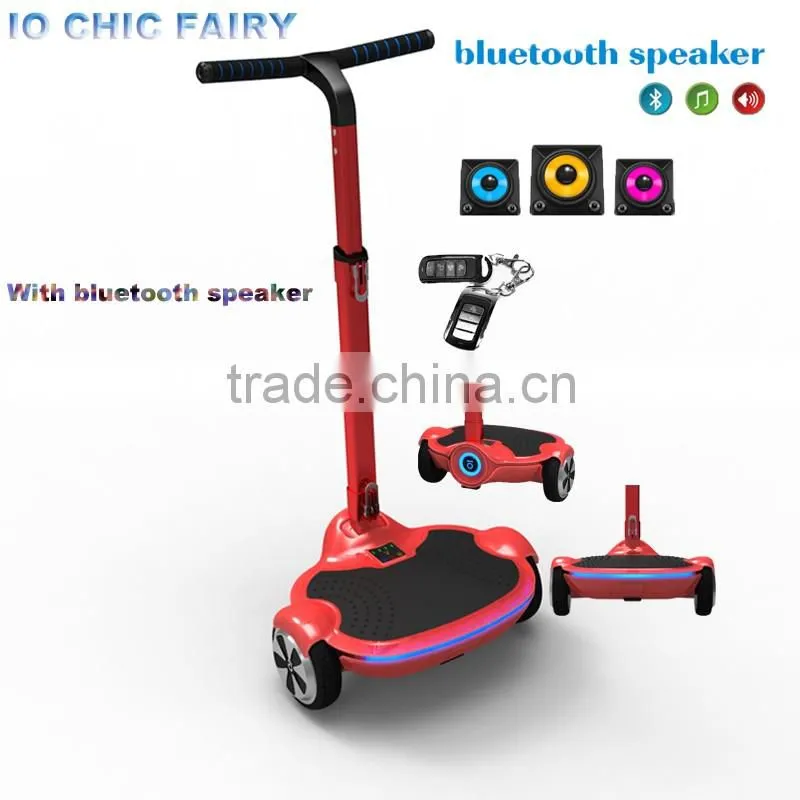 2016 mini type 2 wheel foldable electric scooter with blue tooth speaker
