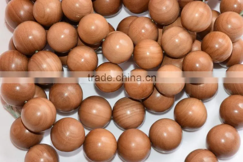 rosary mala/buddhist beads mala/round sandalwood beads