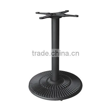 2016 foshan wholesale furniture cast iron metal dining table base for sale