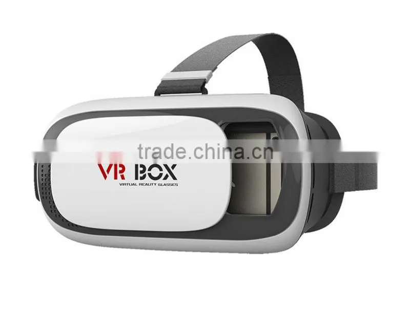 2016 New products head strap cardboard 3D VR BOX 2 virtual display Virtual Reality 3D Glasses
