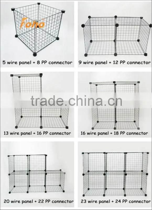 high quality wire storage rack can be made more style FH-0024W