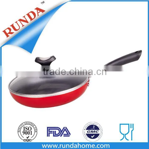 Aluminum golden non-stick frying pan