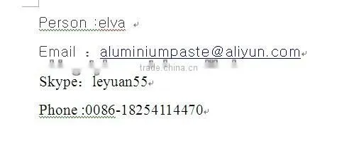 high glossy Aluminum Paste