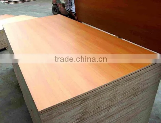 1220x2440mm melamine laminated plywood