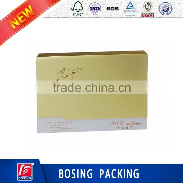 Customized Printed Color Box for cosmetic Packaging with EVA foam insert