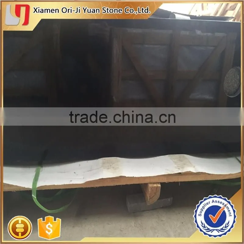 hot selling granite G684 polished tiles fuding black pearl slab granite