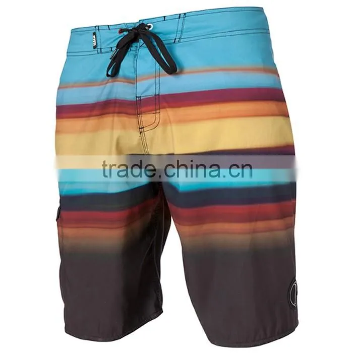 Wholesale mens custom cheap cotton beach board shorts