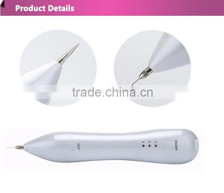 Portable Laser plasma spots removal pen Removal Scars Beauty laser mole removal pen