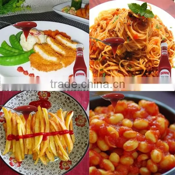 hot sell bottle tomato ketchup VEGO brand