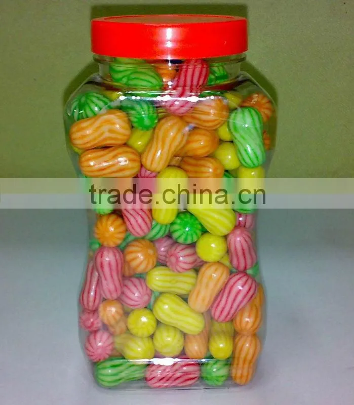 Big Oval Bubble Gum in Jar