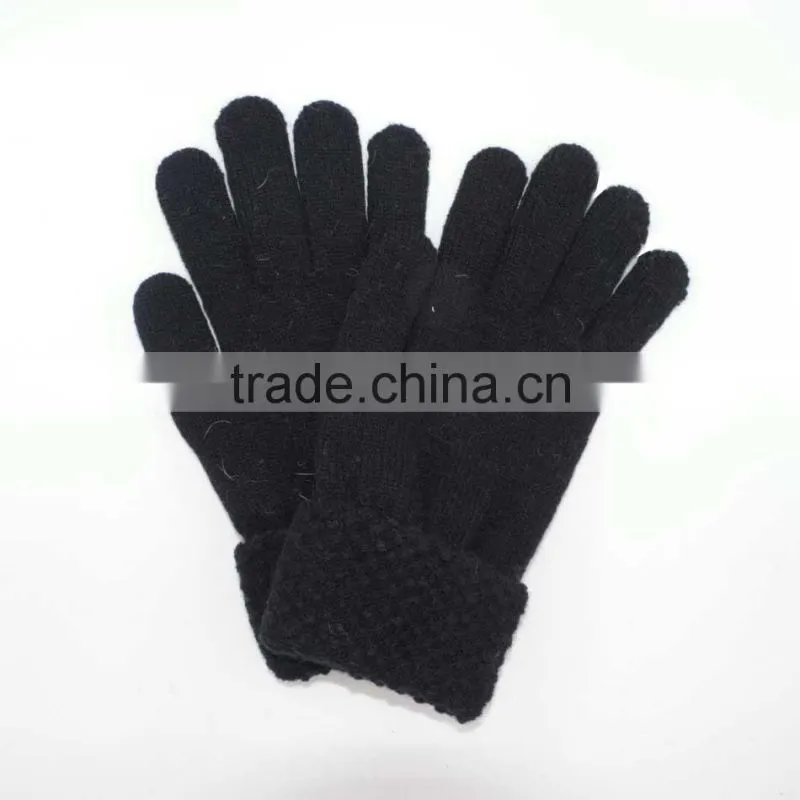 women's winter warm knit gloves