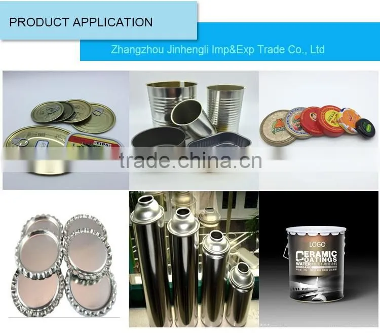 Mill factory TFS tin free steel for Can cap