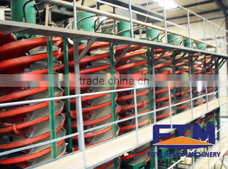 High efficient ore gravity extraction spiral classifier