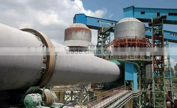 Energy saving active rotary kiln