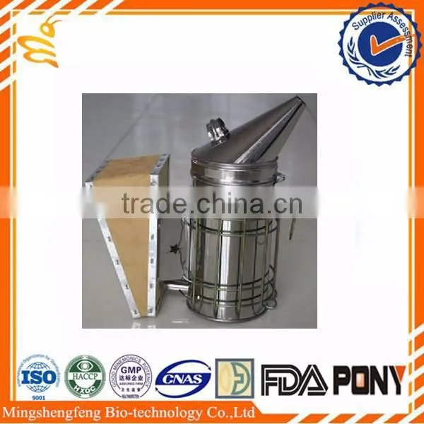 2016 hot sale new stainless bee smoker for beekeeping