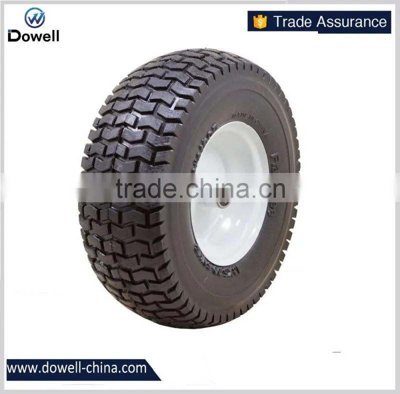 13x5.00-6" Flat Free Tire with Turf Tread