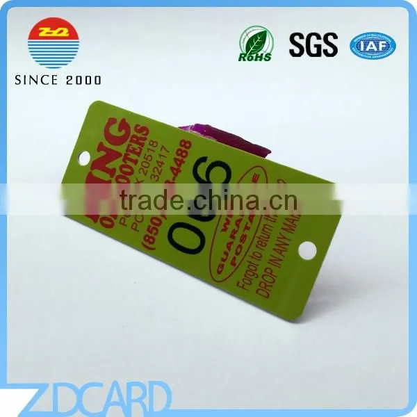 Custom RFID PVC Non-standard Plastic Small Card