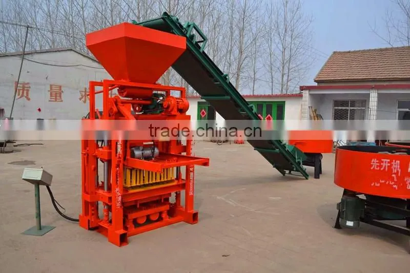 10kw semi-automatic brick making machine QTJ4-40B
