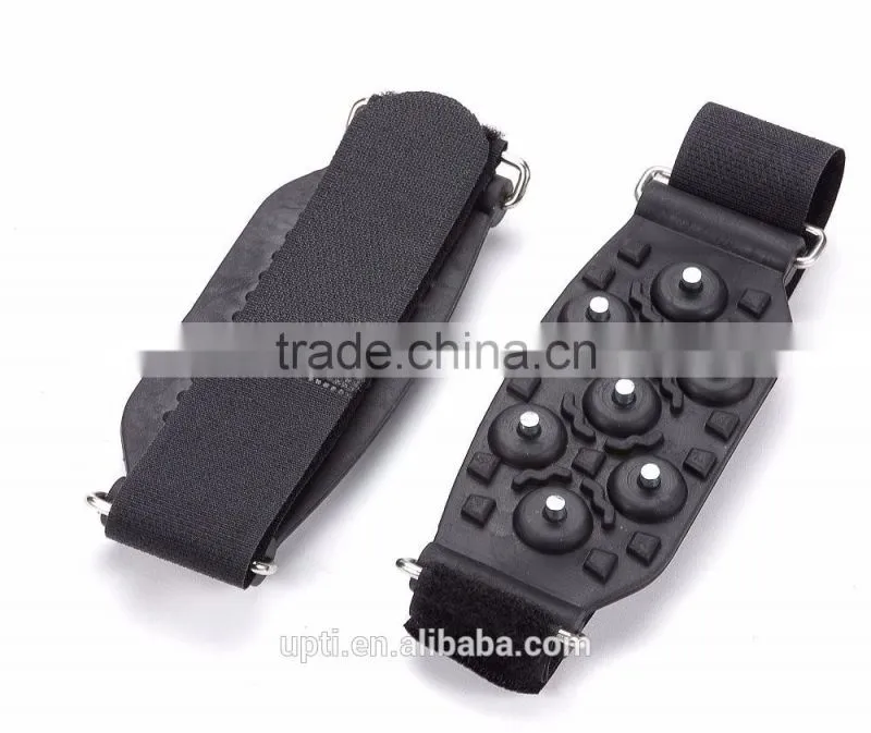 Taiwan Made High Quality Non-Slip Strap on Shoe Snow & Ice Grips Grabbers Modified Compact Ice Grabbers