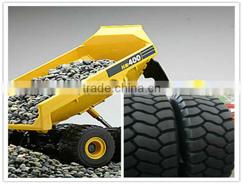 duratough off road truck tyres with michelin quality 23.5r25