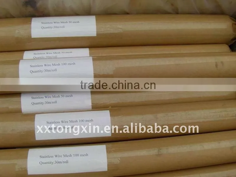 25 Micron SUS 316L Stainless Steel Wire Mesh Roll