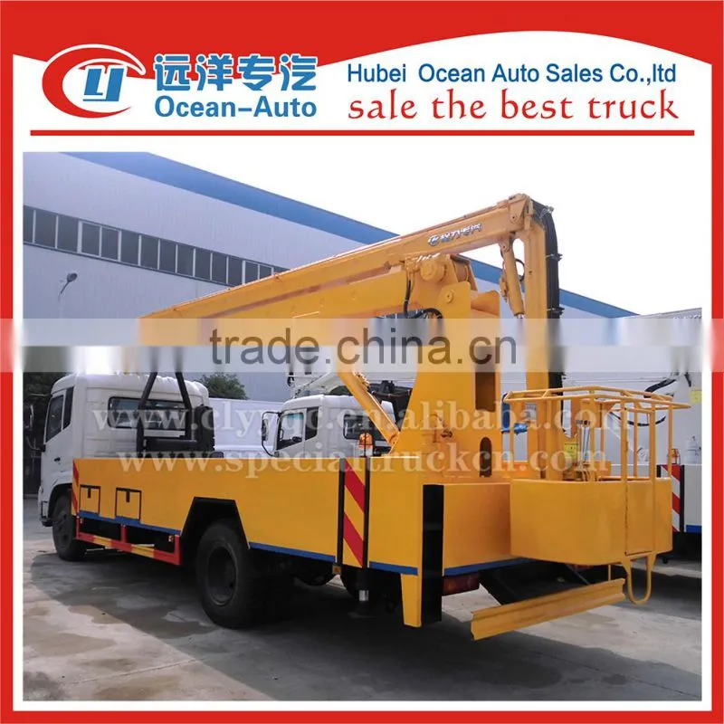 Driving type 4x2 dongfeng kingrun aerial plaform 20-22m cherry picker