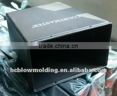 plastic blow mold car trash bin