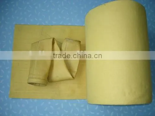 P84 Needle-punched filter material for cleaning air