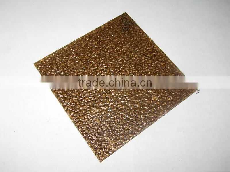 Indoor partition polycarbonate embossed sheet