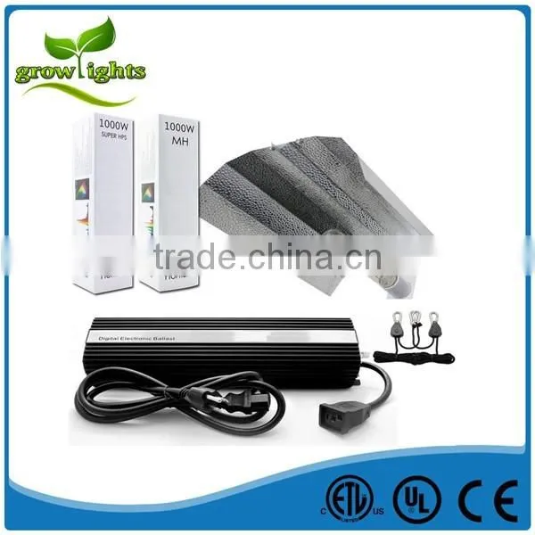 CFL Hydroponic Tent Grow Light Kit Wing Reflector 125w 150w 250w Cool White BLUE