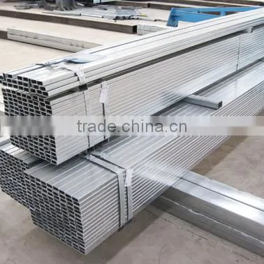 80*160*7.5*12 galvanized welded steel pipe tube