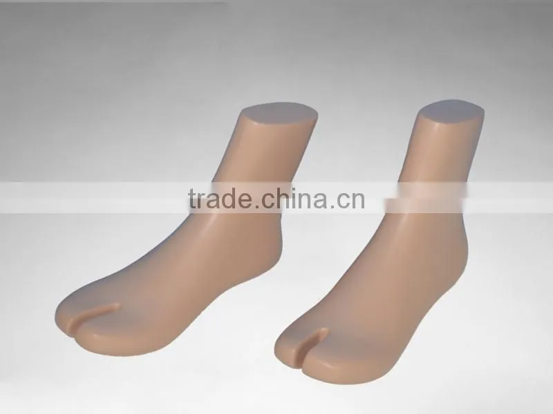 Cheap sock and shoes display mannequin foot for sale