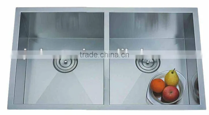 Stainless Steel Handmade single bowl kitchen sink 6648