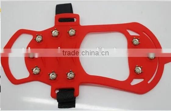 ice grippers&silicone ice grippers,rubber shoes cover magic spike ice gripper