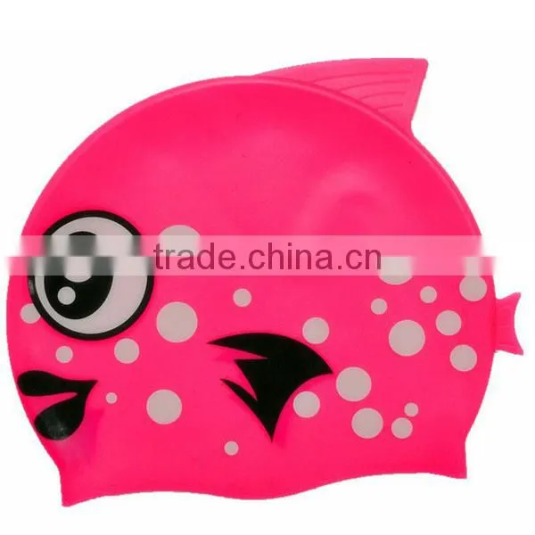 Fashion animal print 100% food grade silicone caps for kids