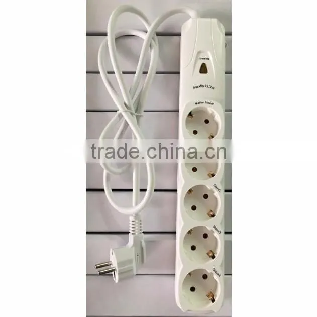 Energy Saving Master Slave Control Extension Socket Power Strip Standby Power Killer