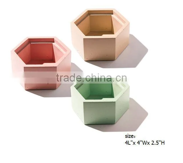 kitchen accessories marble Concrete Salt Box coffee canister cup shape storage