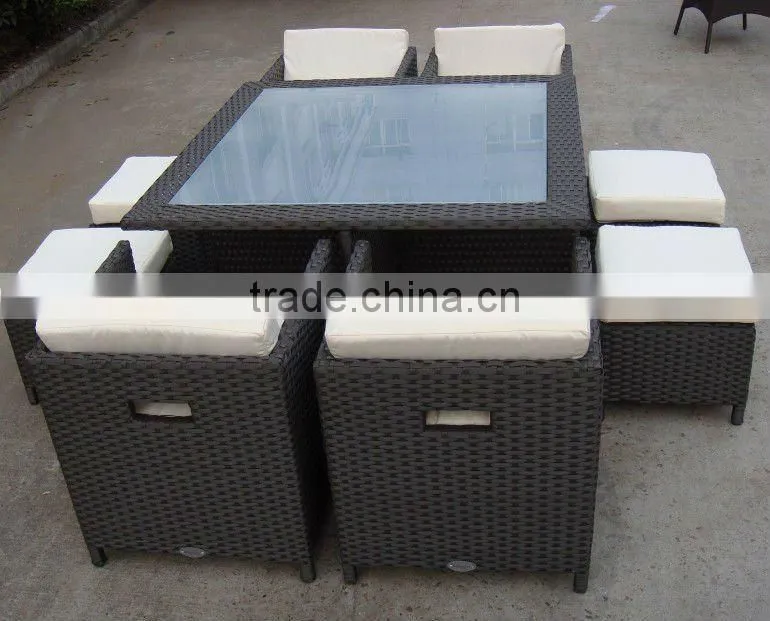 9pcs rattan sofa set