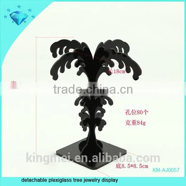 exhibition acrylic jewelry display rack