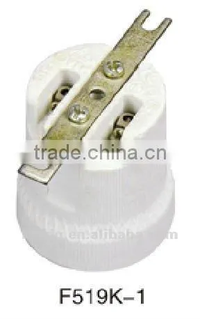 E27 porcelain/ceramic screw shell lampholder socket