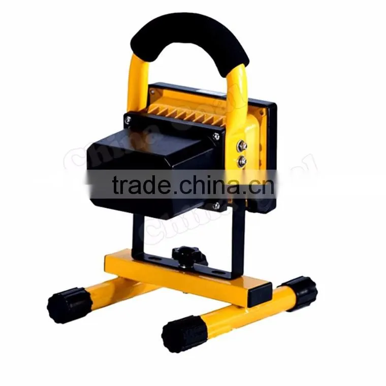 Aluminum Portable Outdoor 20w 30w Rechargeable Flood Lights