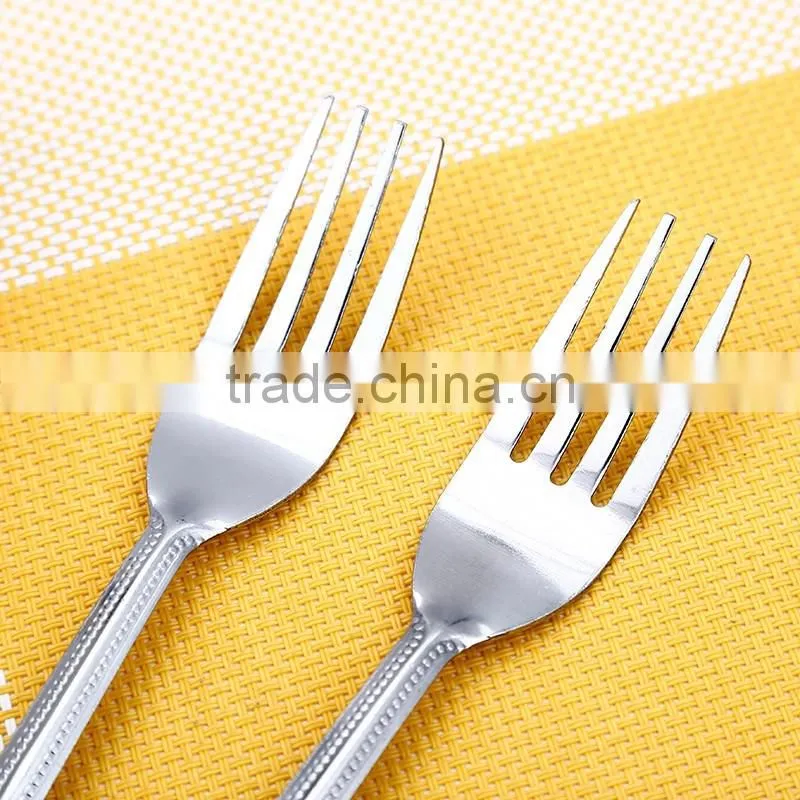 2016 new arrival stainless steel party fork