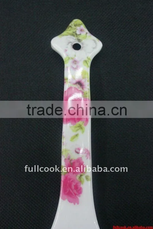 Melamine kitchen untensil series w/flower printing