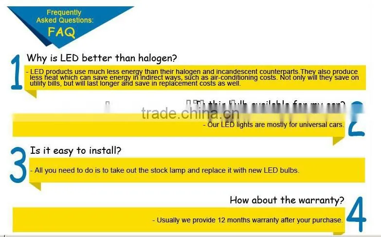 Car HID light,led headlight, 50w cree headlight H1 50W COB Chips 3600LM LED High Power H1 50W Car Fog Headlight H4 HI-LOW