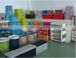 Non-woven printed storage box