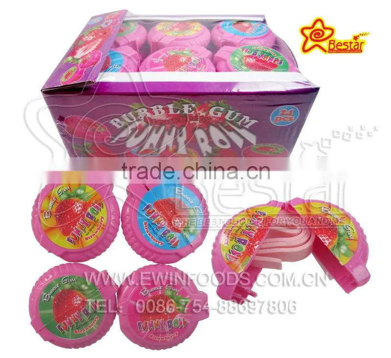 Spinning in Circle Strawberry Bubble Gum