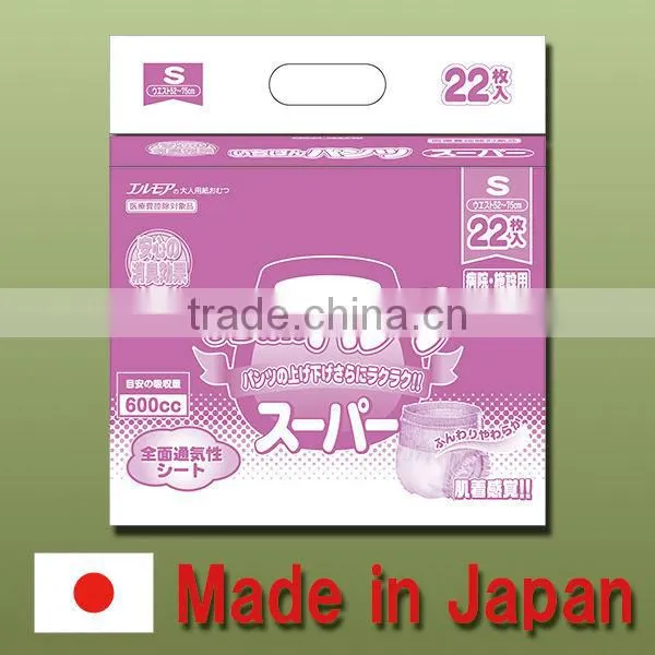 High quality and Durable adult diaper pants for old people hospital equipment with Functional made in Japan