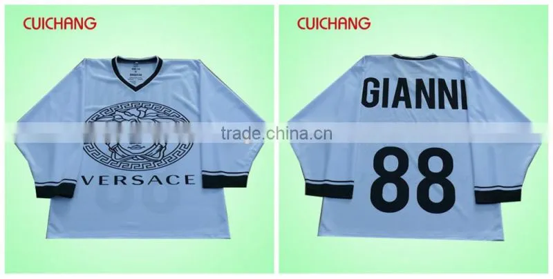 Sublimation ice hockey jerseys&sublimation inline hockey jersey&hockey jersey china cc-035