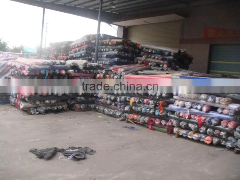 Polyester Oxford Stock lot with PVC backing Supply